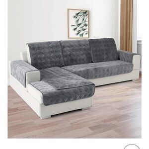NWT Elegant Gray Sofa Cover